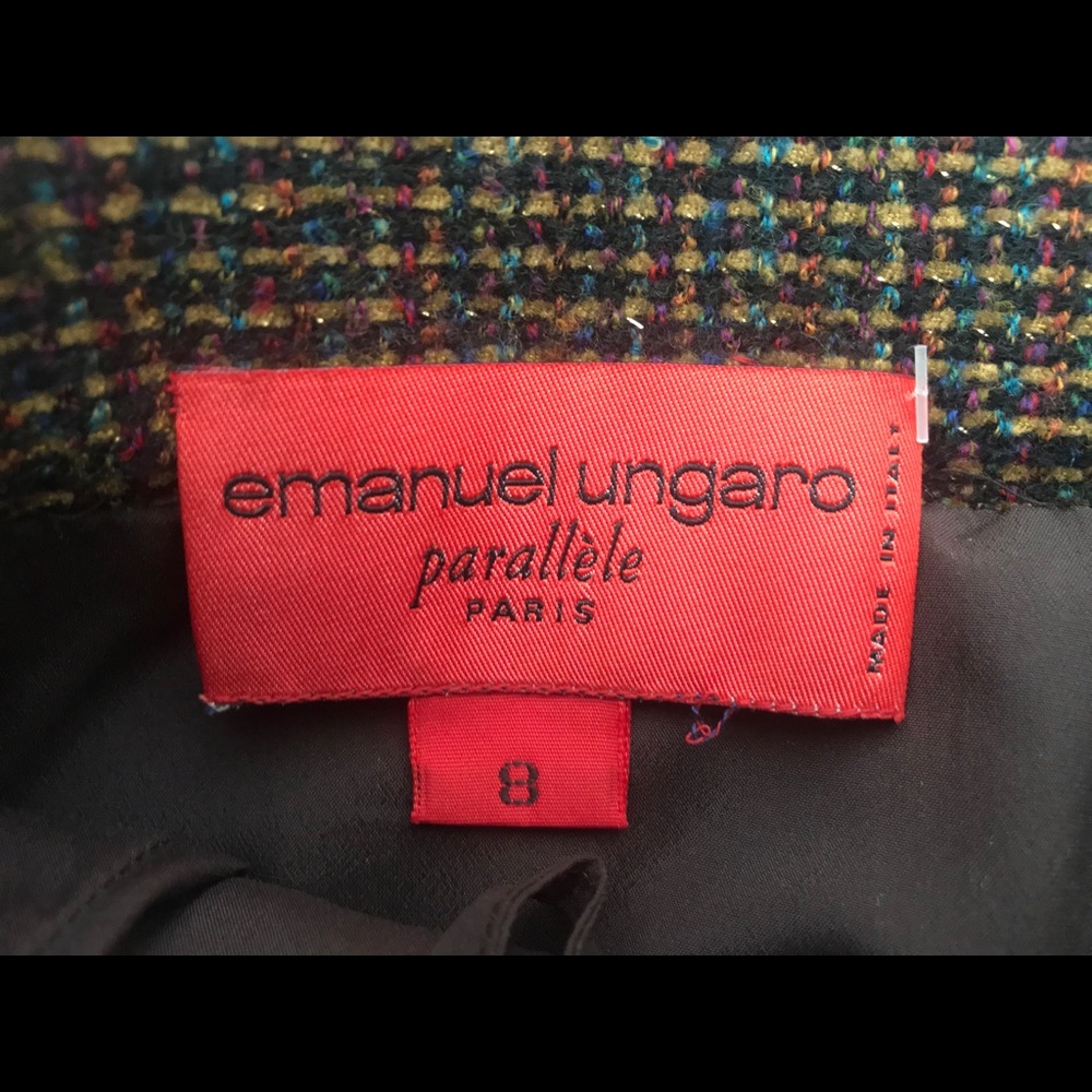 Emanuel Ungaro tweed skirt
